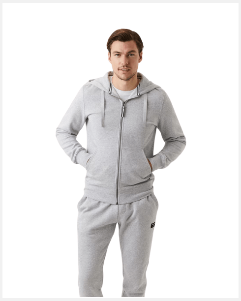 Björn Borg Centre Zip Hoodie Grey