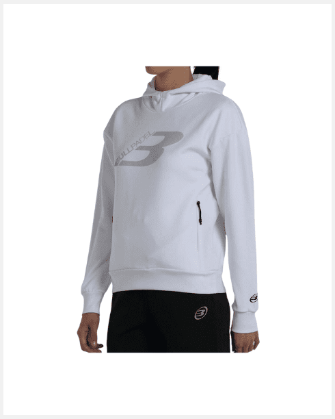 Bullpadel Hoodie INCOE Woman White