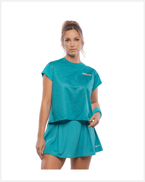 Siux T-shirt Billow Turquoise Woman