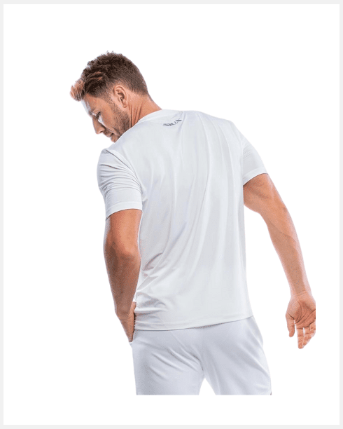 Siux T-shirt Jacquard White